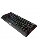 Marvo безжична механична геймърска клавиатура Wireless Gaming Mechanical keyboard Hecate 61WR Black - KG962W-R - Bluetooth 5.0, 63 keys