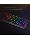 Marvo безжична механична геймърска клавиатура Wireless Gaming Mechanical keyboard Hecate 61WR Black - KG962W-R - Bluetooth 5.0, 63 keys