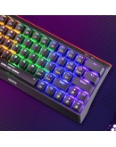 Marvo безжична механична геймърска клавиатура Wireless Gaming Mechanical keyboard Hecate 61WR Black - KG962W-R - Bluetooth 5.0, 63 keys