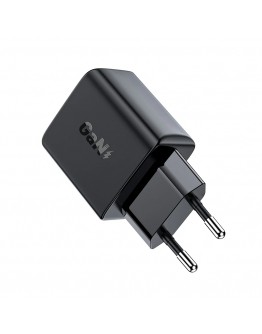 Acefast Универсално зарядно за стена Charger Wall GaN PD30W - A21 - USB-C x 1, Black
