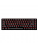 Madlions професионална геймърска механична клавиатура Professional Gaming Mechanical Keyboard FIRE 68 PRO - 8K, Gateron Magnetic Jade Switches, RGB - Black