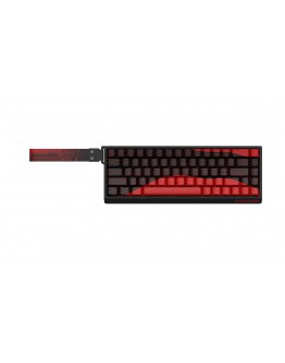 Madlions професионална геймърска механична клавиатура Professional Gaming Mechanical Keyboard MAD 68 R - 8K, Kunlun Magnetic Switches - Black/Red