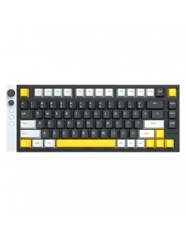Lamzu професионална геймърска механична клавиатура Professional Gaming Mechanical Keyboard JET 75 - 8K, Magnetic Gateron Jade Switches - Black/Yellow