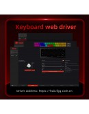 Madlions професионална геймърска механична клавиатура Professional Gaming Mechanical Keyboard MAD 68 HE Contour Flagship - 8K, Gateron Jade Pro [Linear]