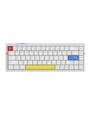 ATK професионална геймърска механична клавиатура Professional Gaming Mechanical Keyboard RS6 Ultra - 8K, TTC RGB Magneto Switches [Linear] - White Shadow