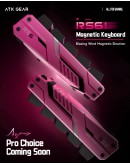 ATK професионална геймърска механична клавиатура Professional Gaming Mechanical Keyboard RS6 Ultra - 8K, TTC RGB Magneto Switches [Linear] - White Shadow