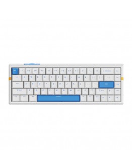 ATK професионална геймърска механична клавиатура Professional Gaming Mechanical Keyboard RS6 - 8K, Gateron Jade Pro Switches [Linear] - White