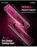 ATK професионална геймърска механична клавиатура Professional Gaming Mechanical Keyboard RS6 - 8K, Gateron Jade Pro Switches [Linear] - Black