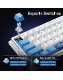 ATK професионална геймърска механична клавиатура Professional Gaming Mechanical Keyboard EDGE 60 HE Master Leviatan - 8K, Gateron Jade Pro Switches