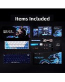 ATK професионална геймърска механична клавиатура Professional Gaming Mechanical Keyboard EDGE 60 HE Master Leviatan - 8K, Gateron Jade Pro Switches