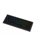Ducky професионална геймърска механична клавиатура Professional Gaming Mechanical Keyboard One X Mini Wireless Black - Ducky AI Switches [Linear]