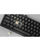 Ducky професионална геймърска механична клавиатура Professional Gaming Mechanical Keyboard One X Mini Wireless Black - Ducky AI Switches [Linear]
