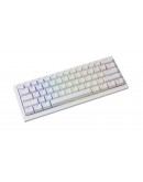 Ducky професионална геймърска механична клавиатура Professional Gaming Mechanical Keyboard One X Mini Wireless White - Ducky AI Switches [Linear]