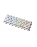 Ducky професионална геймърска механична клавиатура Professional Gaming Mechanical Keyboard One X Mini Wireless White - Ducky AI Switches [Linear]