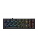 Ducky професионална геймърска механична клавиатура Professional Gaming Mechanical Keyboard One X Wireless Black - Ducky AI Switches [Linear]