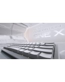 Ducky професионална геймърска механична клавиатура Professional Gaming Mechanical Keyboard One X Wireless Black - Ducky AI Switches [Linear]