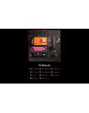 ATK професионална геймърска механична клавиатура Professional Gaming Mechanical Keyboard RS6 Ultra - 8K, TTC RGB Magneto [Linear] - Sakura Warrior