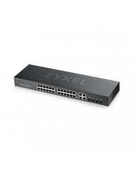 ZyXEL GS1920-24v2, 28 Port Smart Managed Switch 24