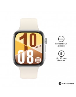 Huawei Watch Fit 4, Seiya-B19F, White + Huawei Fre