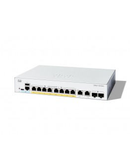 Cisco Catalyst 1300 8-port GE, PoE, Ext PS, 2x1G C