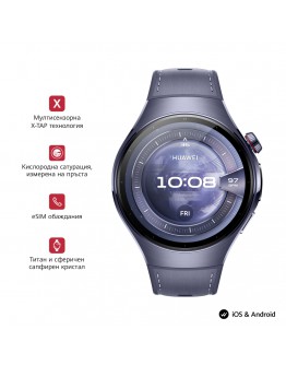 Huawei Watch 5, Rates-L39L, Purple + Huawei FreeBu
