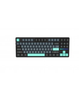 VGN безжична геймърска механична клавиатура Wireless Gaming Mechanical Keyboard - V87 Caribbean Blue - Power Silver Switches [Linear]