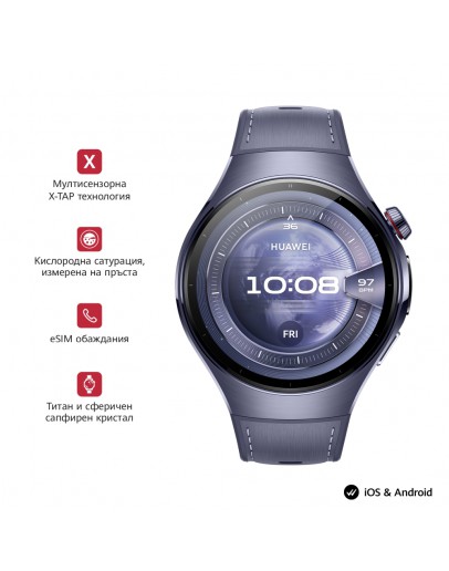 Huawei Watch 5, Rates-L39L, Purple