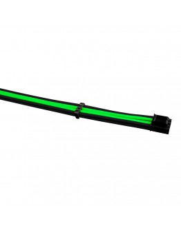 1stPlayer комплект удължителни кабели Custom Modding Cable Kit Black/Green - ATX24P, EPS, PCI-e - BGE-001