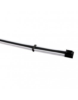 1stPlayer комплект удължителни кабели Custom Modding Cable Kit Black/White - ATX24P, EPS, PCI-e - BKW-001
