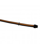 1stPlayer комплект удължителни кабели Custom Modding Cable Kit Black/Orange - ATX24P, EPS, PCI-e - BOR-001