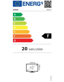 Монитор Aopen powered by Acer 24CL1YG0bi, 23.8, IPS FHD (1