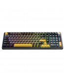 Marvo безжична механична геймърска клавиатура Wireless Gaming Mechanical keyboard Titan 98 - KG986W Black - Banana Crystal [Linear]