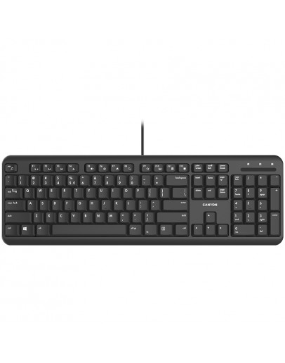 CANYON HKB-20, wired keyboard with Silent