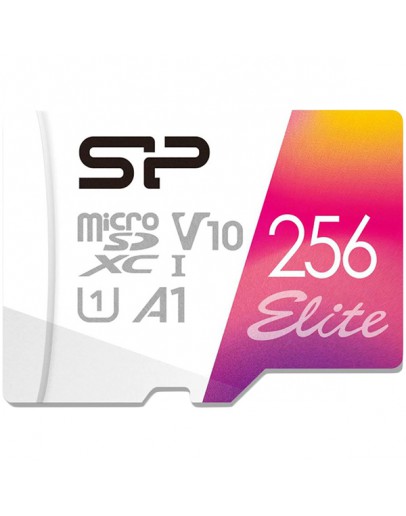 SILICON POWER 256GB Elite microSDHC/SDXC U1 V10