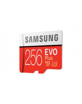 Samsung 256GB micro SD Card EVO+ with Adapter, Cla