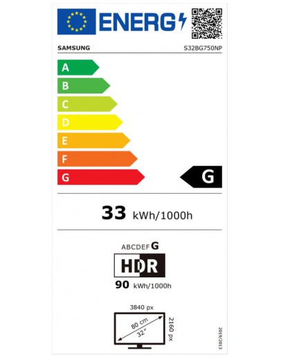 Монитор Samsung LS32BG750NP 32 Odyssey Neo G7,Curved VA, 1