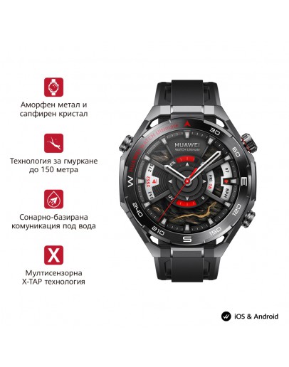 Huawei Watch Ultimate 2 March-B19 Black + Huawei F