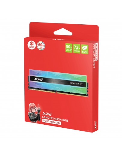 2X16G DDR5 6000 XPG NEON RGB