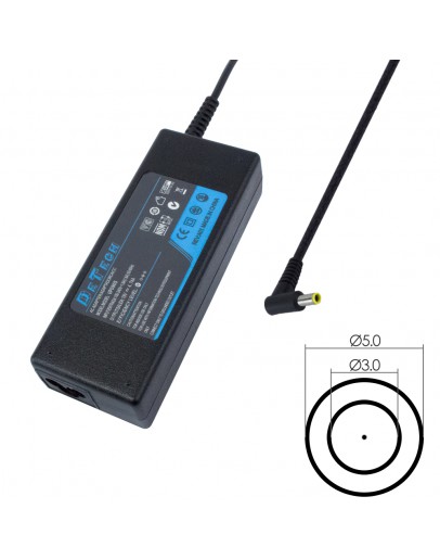 Адаптер DeTech за Samsung 60W 19V/3.16A 5.0*3.0 with pin inside - 271