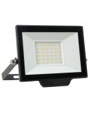 LED прожектор DeTech, 30W, 4000K, IP65, Черен - 77024