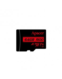 Apacer 64GB microSDHC/SDXC UHS-I U1 V10 A1 (1 adap