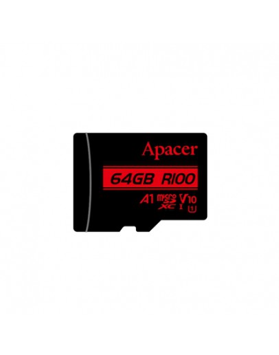 Apacer 64GB microSDHC/SDXC UHS-I U1 V10 A1 (1 adap