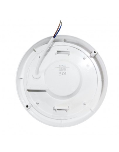 LED таванен плафон DeTech, 12W, 4000K, 1080lm, IP54, Кръг - 77010