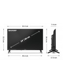 Sharp 24HA1205E, 24 LED HD 1366x768 Frameless, 100